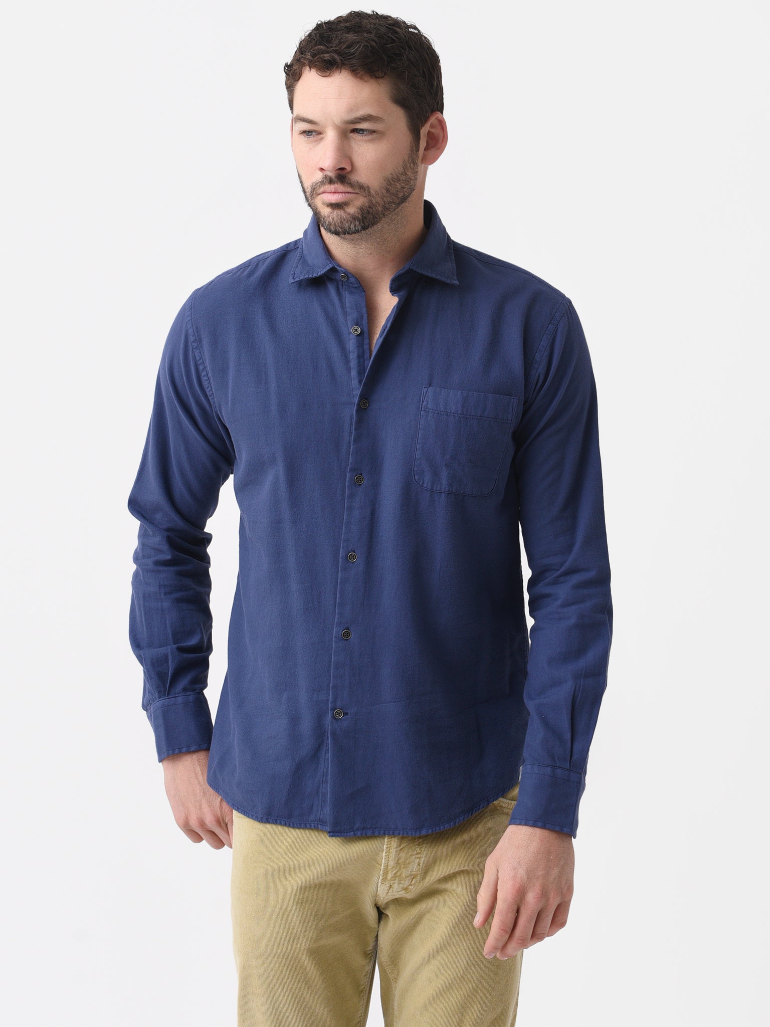 Peter Millar Crown Men's Mountainside Woven Sport Shirt - Saint Bernard