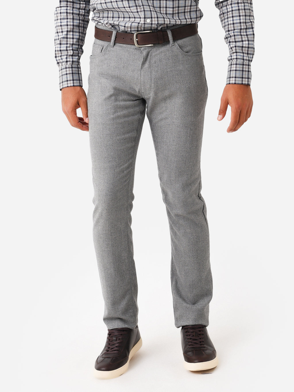 Peter Millar Crown Crafted Men's Excursionist Flex Alpine Five-Pocket Pant - Saint Bernard