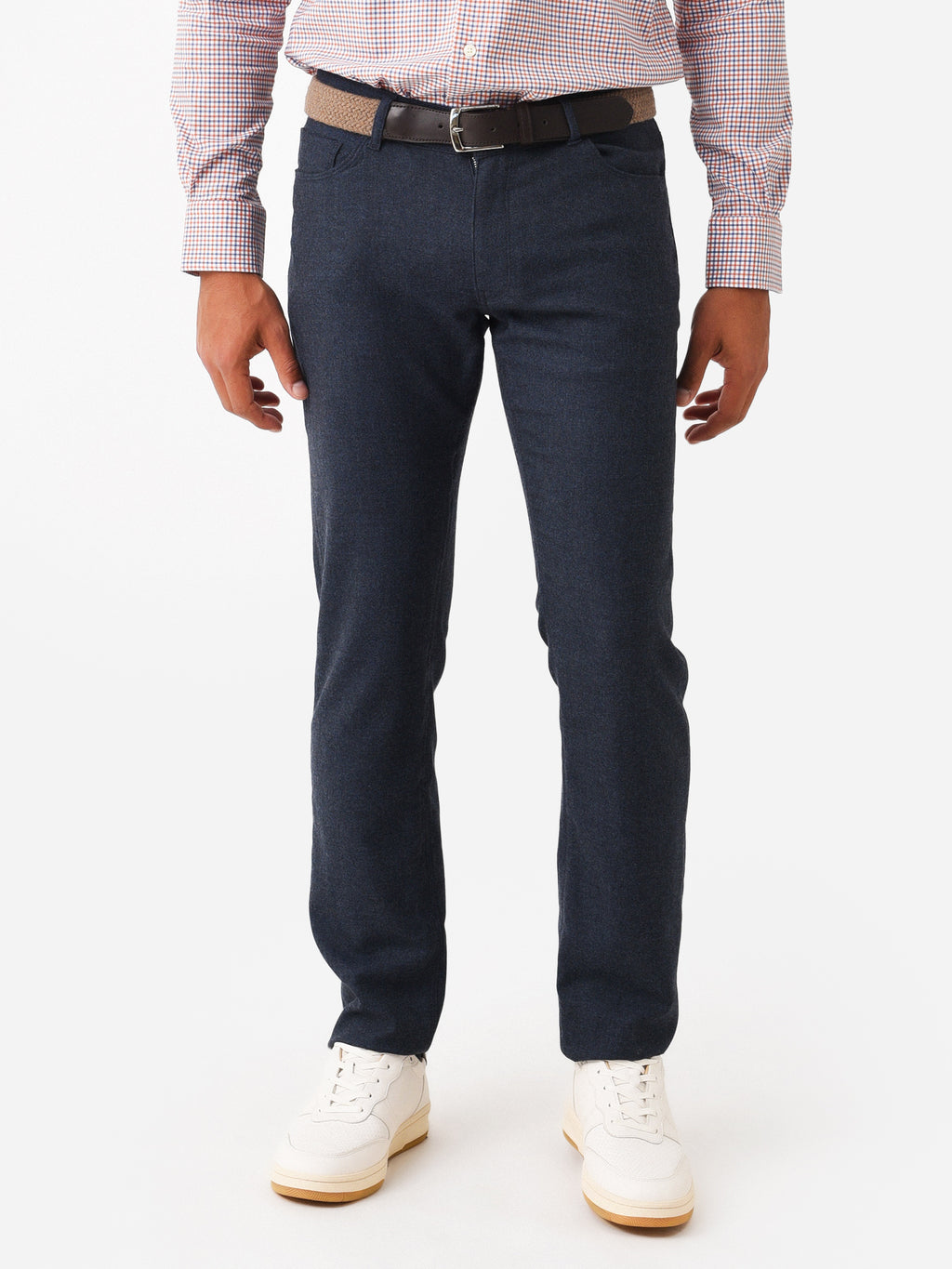 Peter Millar Crown Crafted Men's Excursionist Flex Alpine Five-Pocket Pant - Saint Bernard