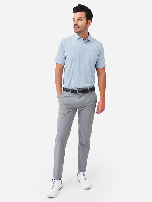 Peter Millar Crown Crafted Men's Indigo Performance Jersey Polo