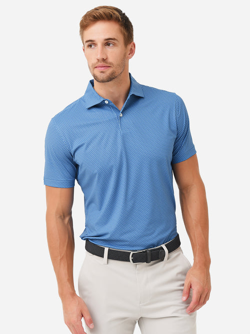Peter Millar Crown Crafted Men's Spalding Performance Jersey Polo