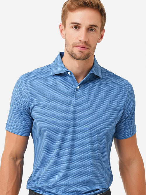 Peter Millar Crown Crafted Men's Spalding Performance Jersey Polo