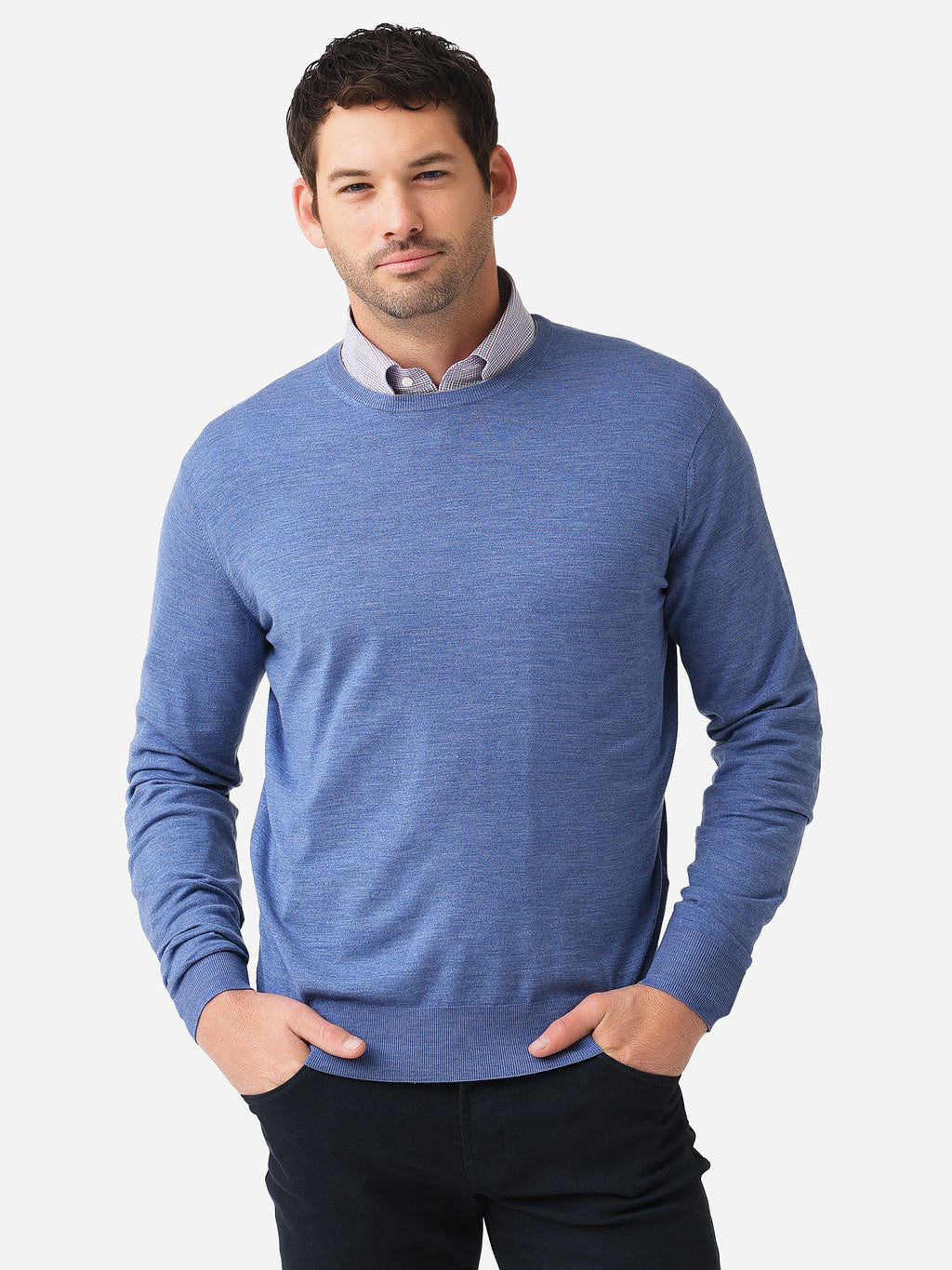Peter Millar Crown Crafted Men's Excursionist Flex Crew - Saint Bernard