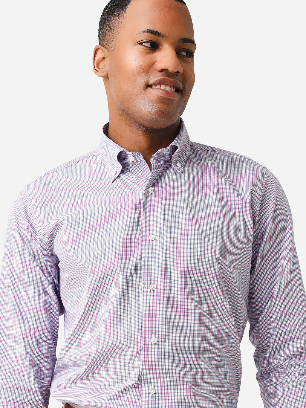 Peter Millar Crown Crafted Men's Basie Sport Shirt - Saint Bernard