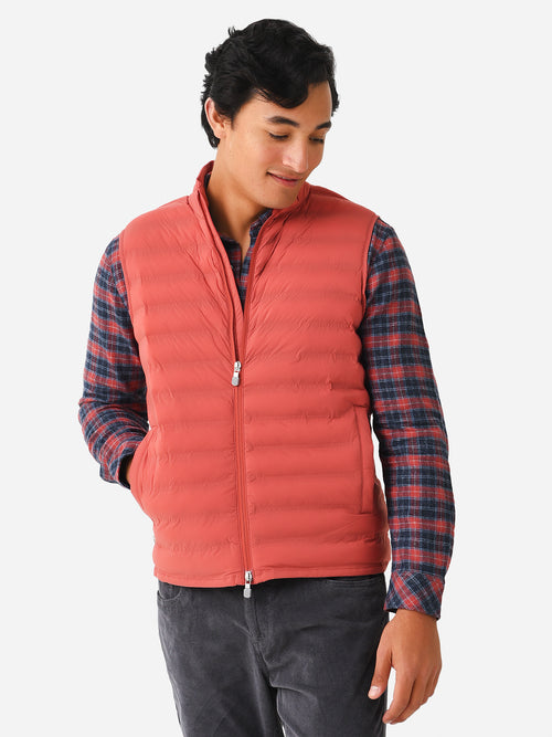 Peter Millar Crown Crafted Men's Stitchless Baffle Vest