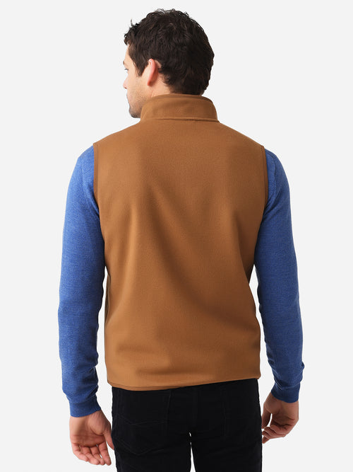 Peter Millar Crown Crafted Men's Stealth Fleece Vest