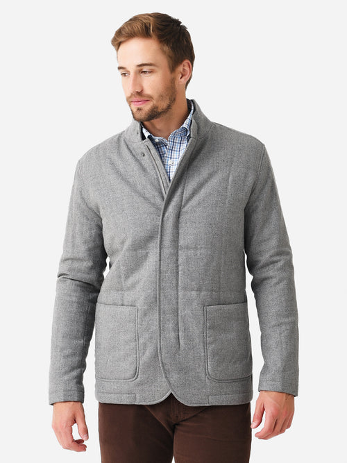 Peter Millar Crown Crafted Men's Alpine Wool Quilted Blazer