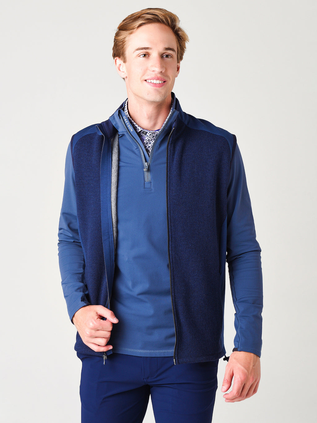 Greyson Men's Sequoia Luxe Vest - Saint Bernard