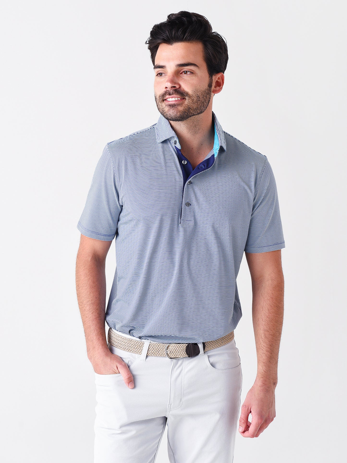 Greyson Men's Saranac Polo Shirt - Saint Bernard