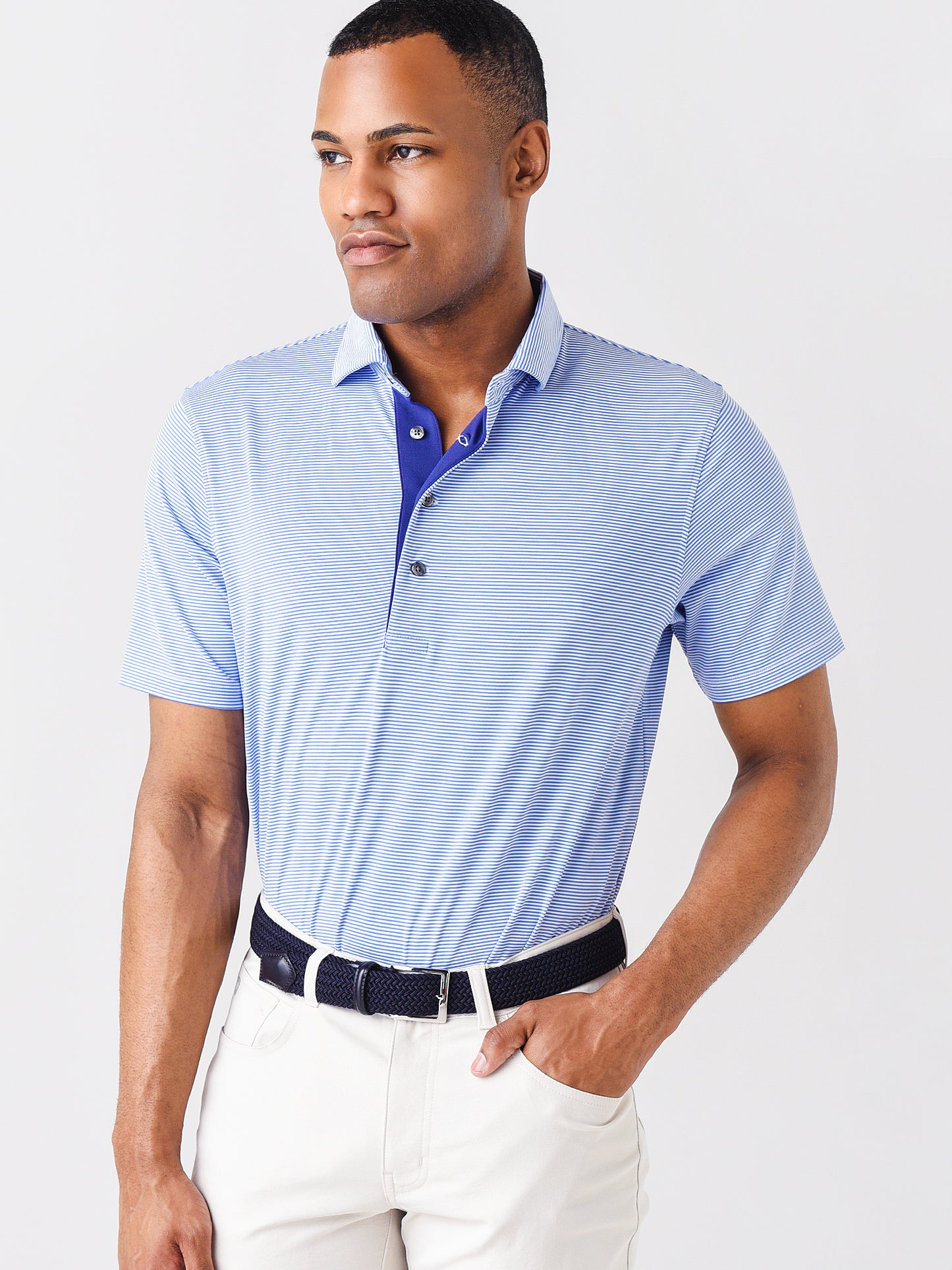 Greyson Men's Saranac Polo Shirt - Saint Bernard