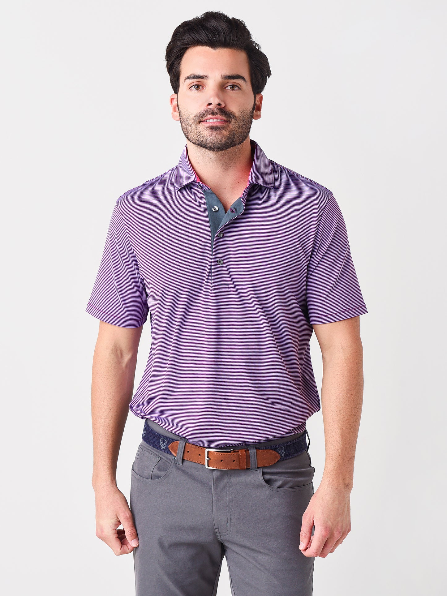 Greyson Men's Saranac Polo Shirt - Saint Bernard