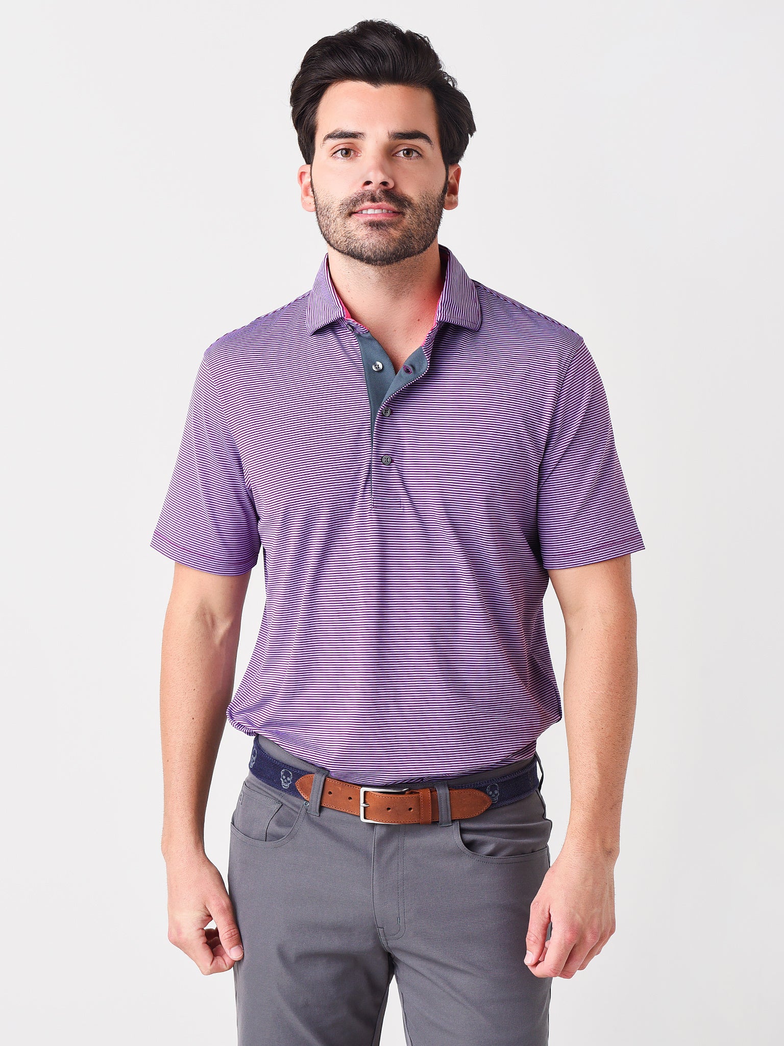 Greyson Men's Saranac Polo Shirt - Saint Bernard