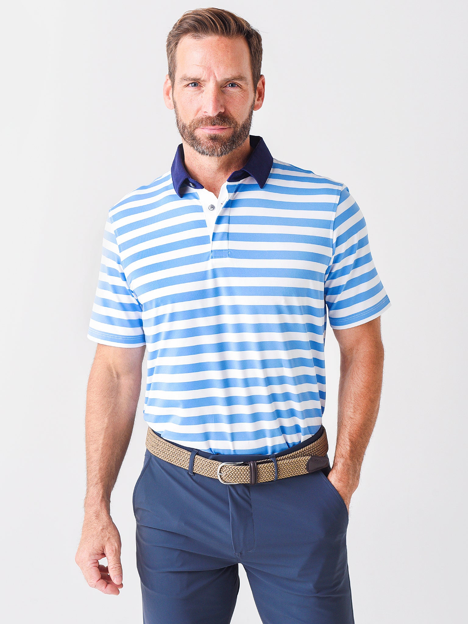 Greyson Men's Chattanooga Polo - Saint Bernard
