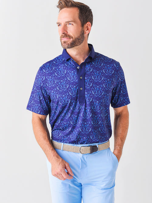 Greyson Men's Lake Curiosities Polo