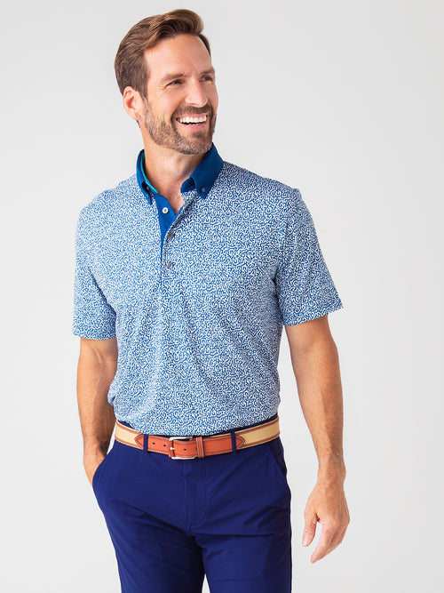Greyson Men's Pacific Trout Polo