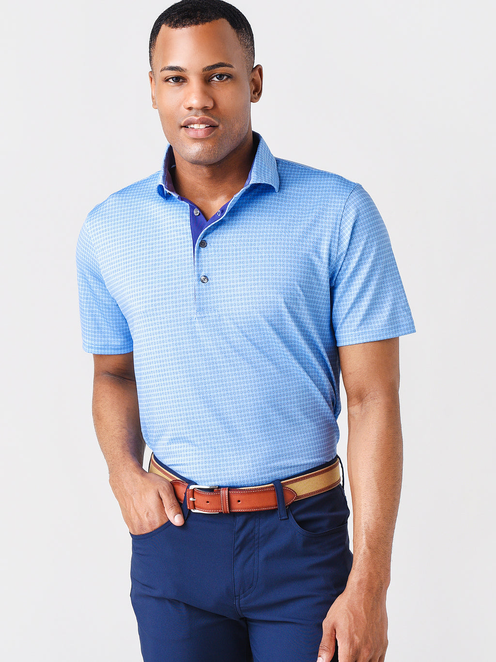 Greyson Men's Sky Fall Polo - Saint Bernard