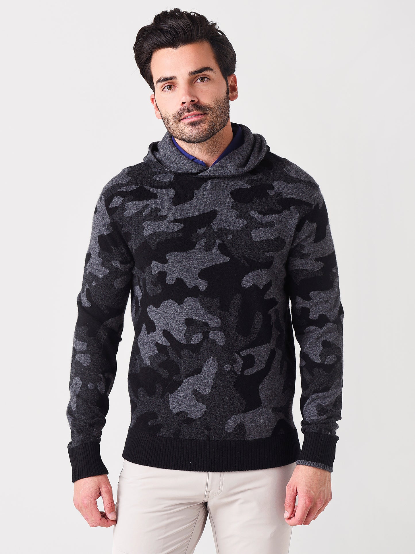 Greyson Men's Camo Wolf Hoodie - Saint Bernard