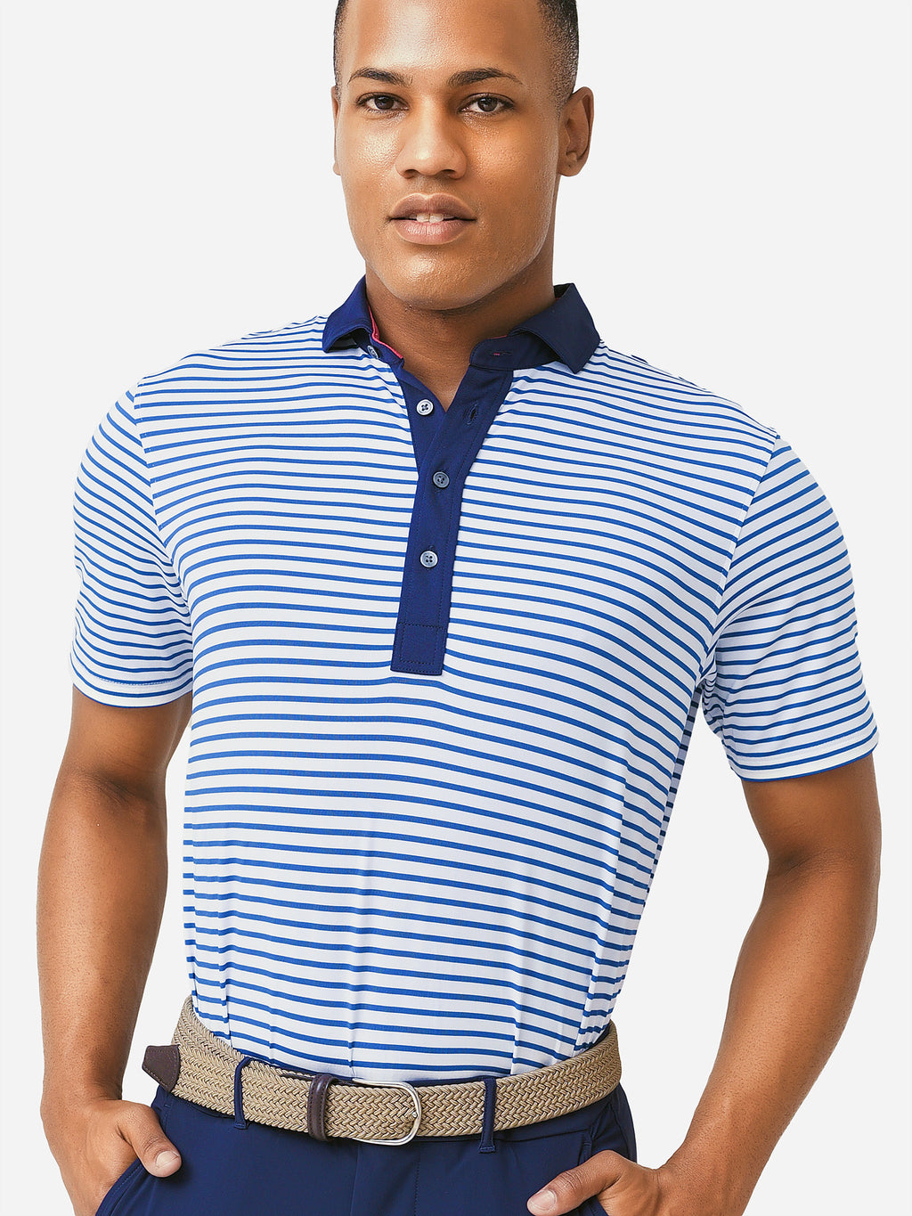 Greyson Men's Rippowam Polo - Saint Bernard