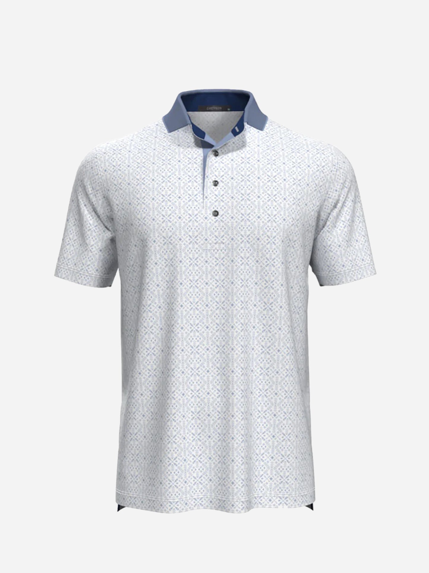 Greyson Men's Sticks, Feathers & Stones Polo - Saint Bernard