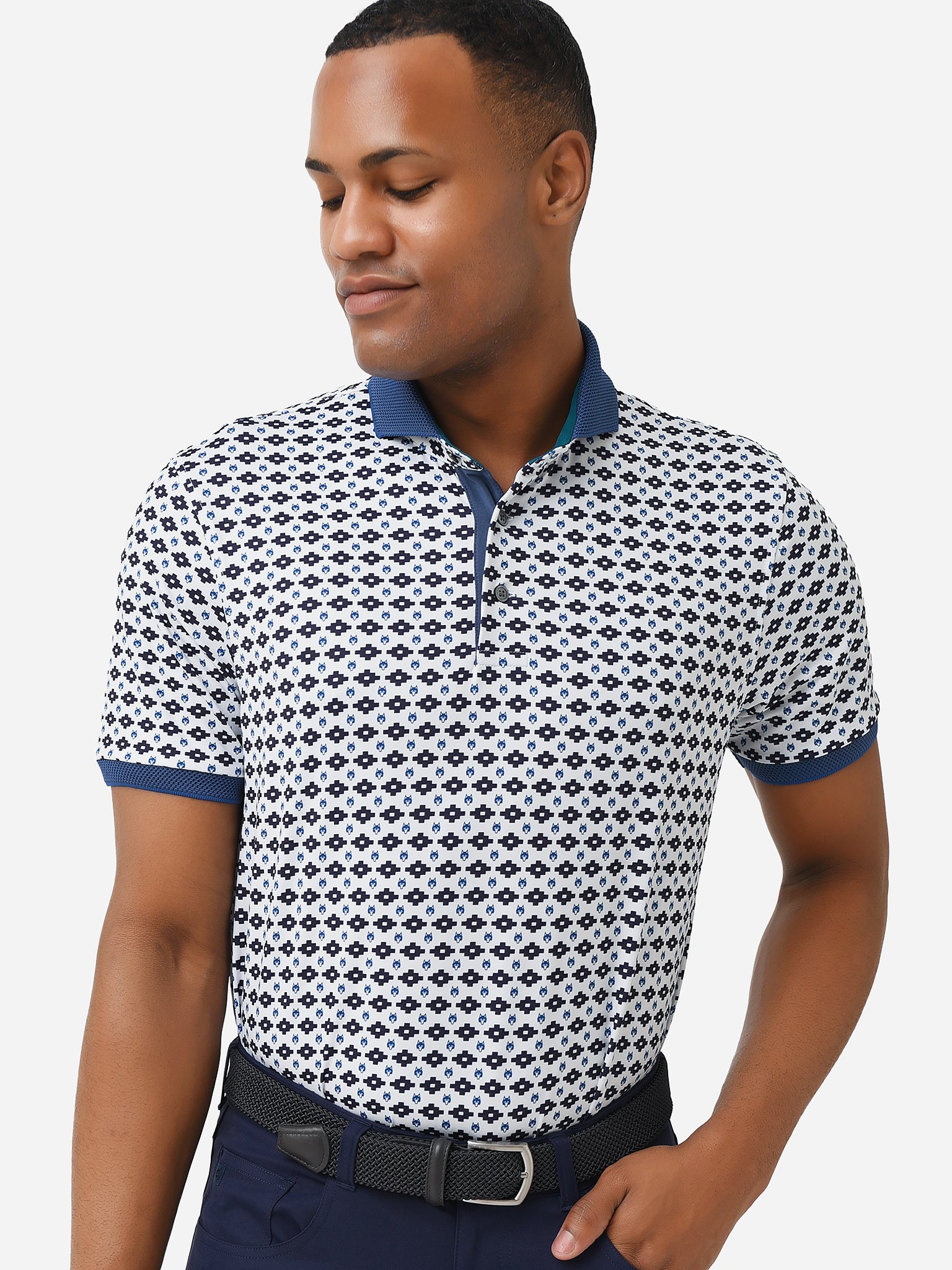 Greyson Men's The Journey Polo - Saint Bernard