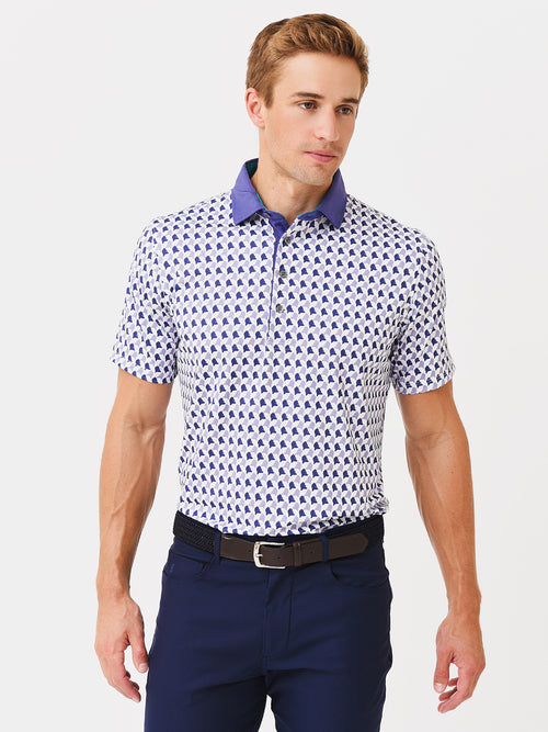 Greyson Men's Wolf Whisperer Polo