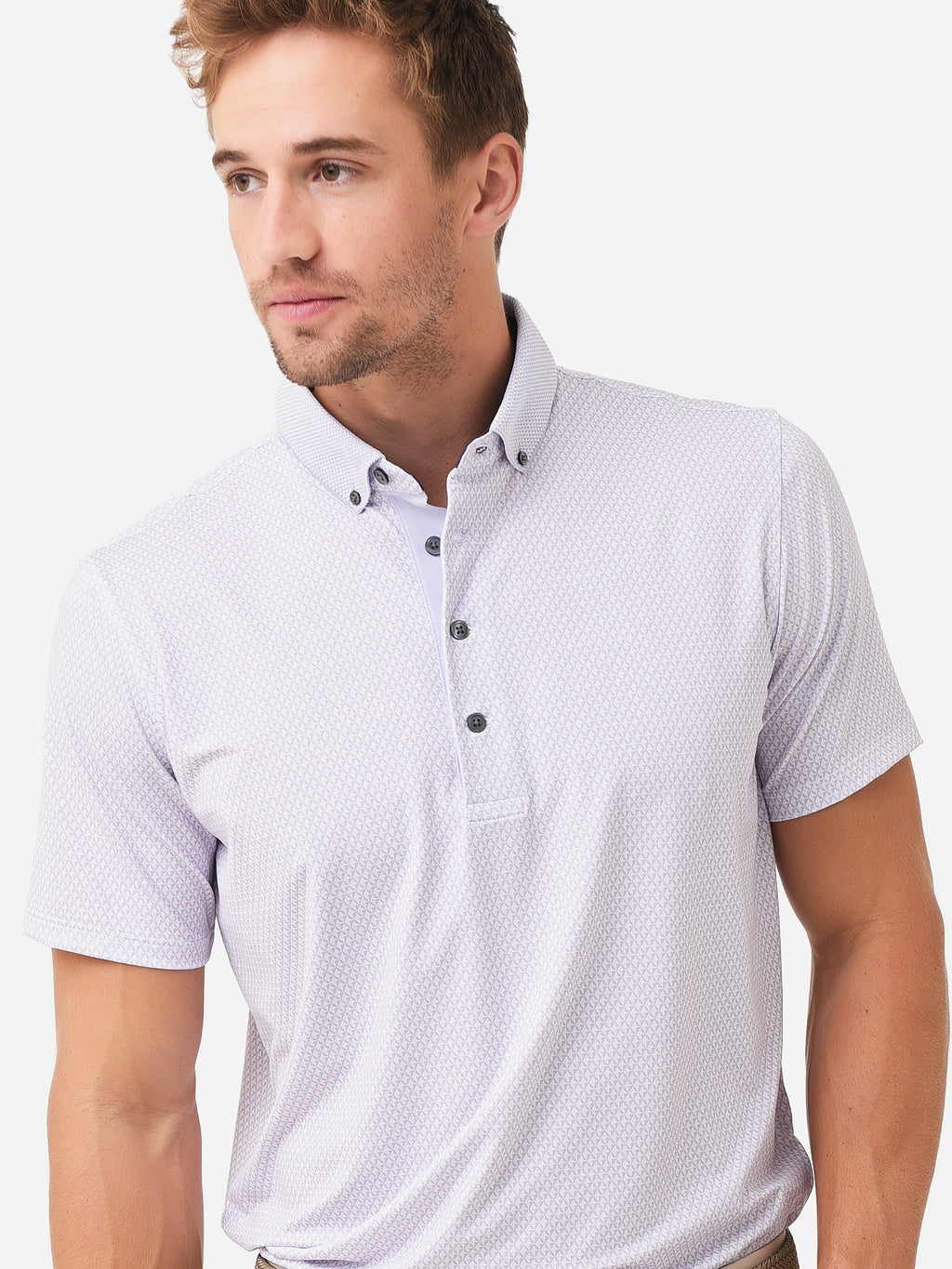 Greyson Men's Diamonds All Day Polo - Saint Bernard