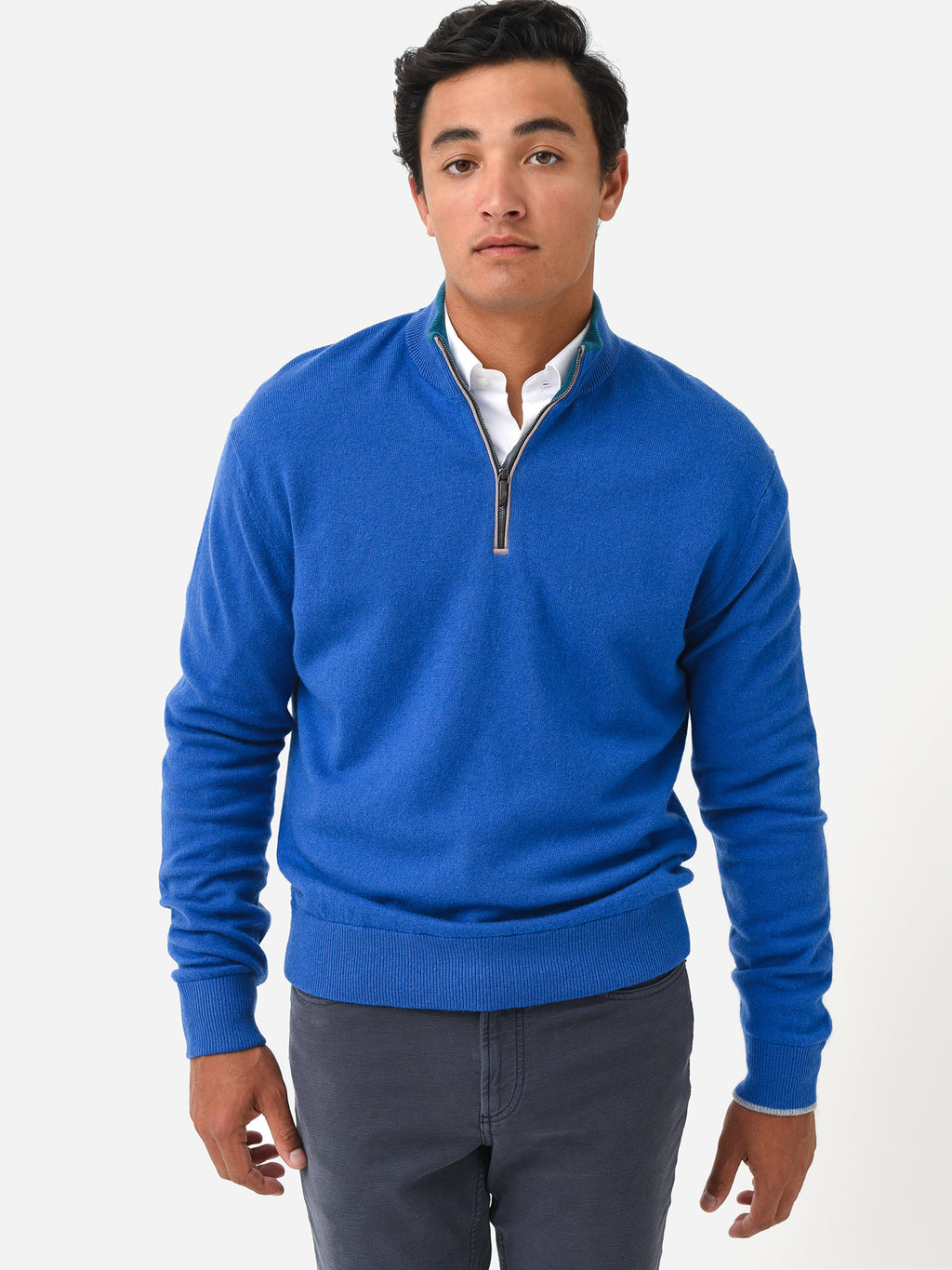 Greyson Men's Sebonack Quarter-Zip - Saint Bernard