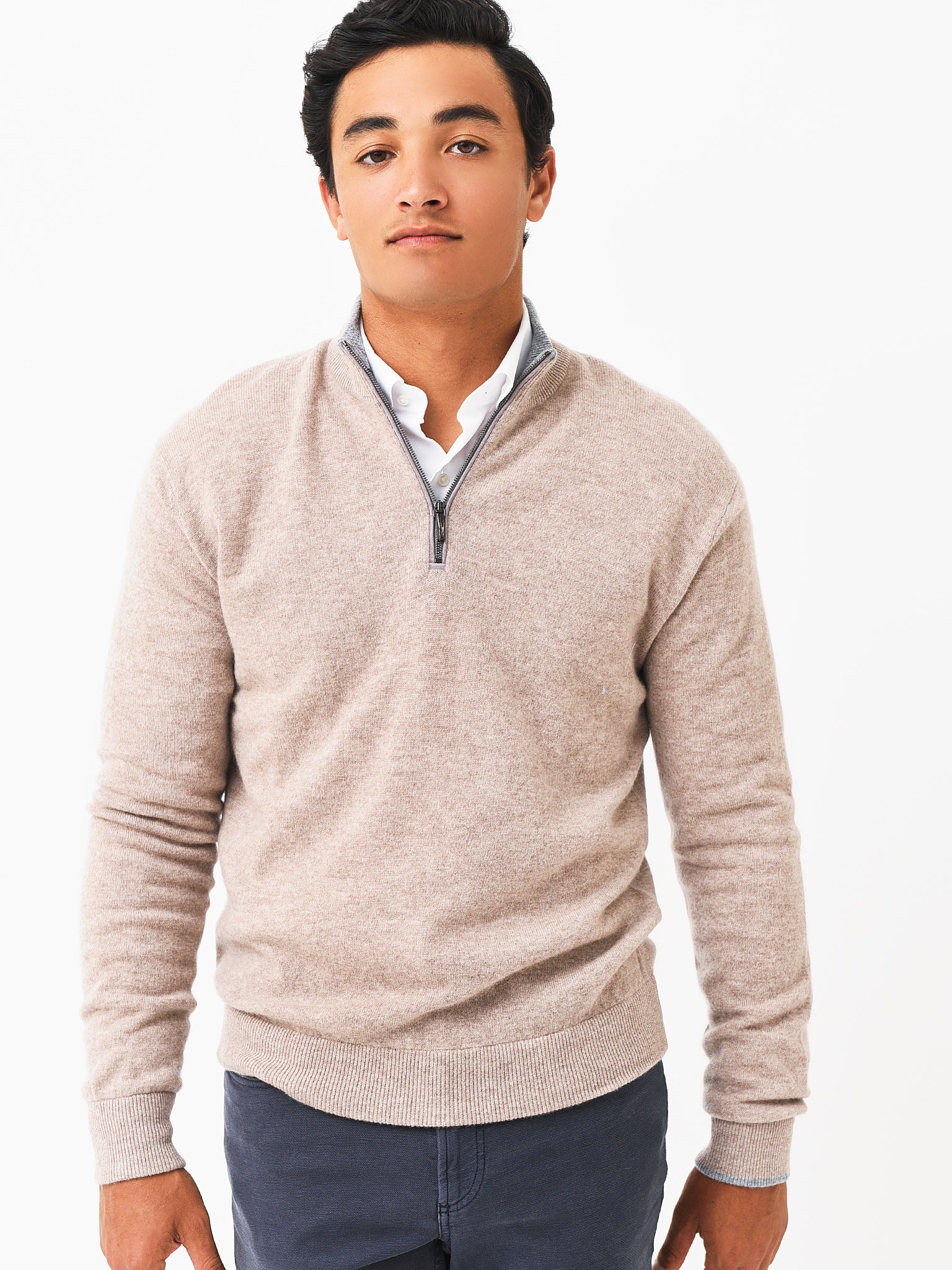 Greyson Men's Sebonack Quarter-Zip - Saint Bernard