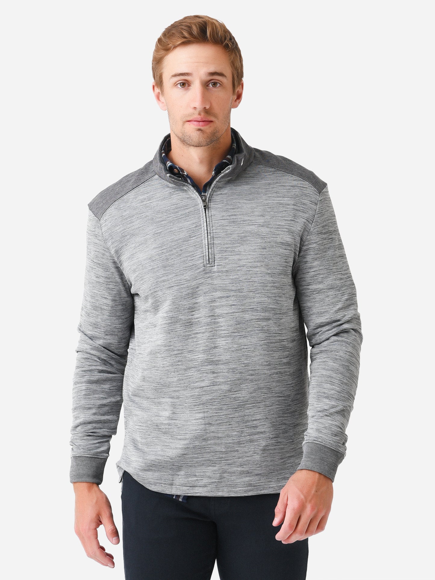 KJUS Men's Liam Techwool Half-Zip - Saint Bernard