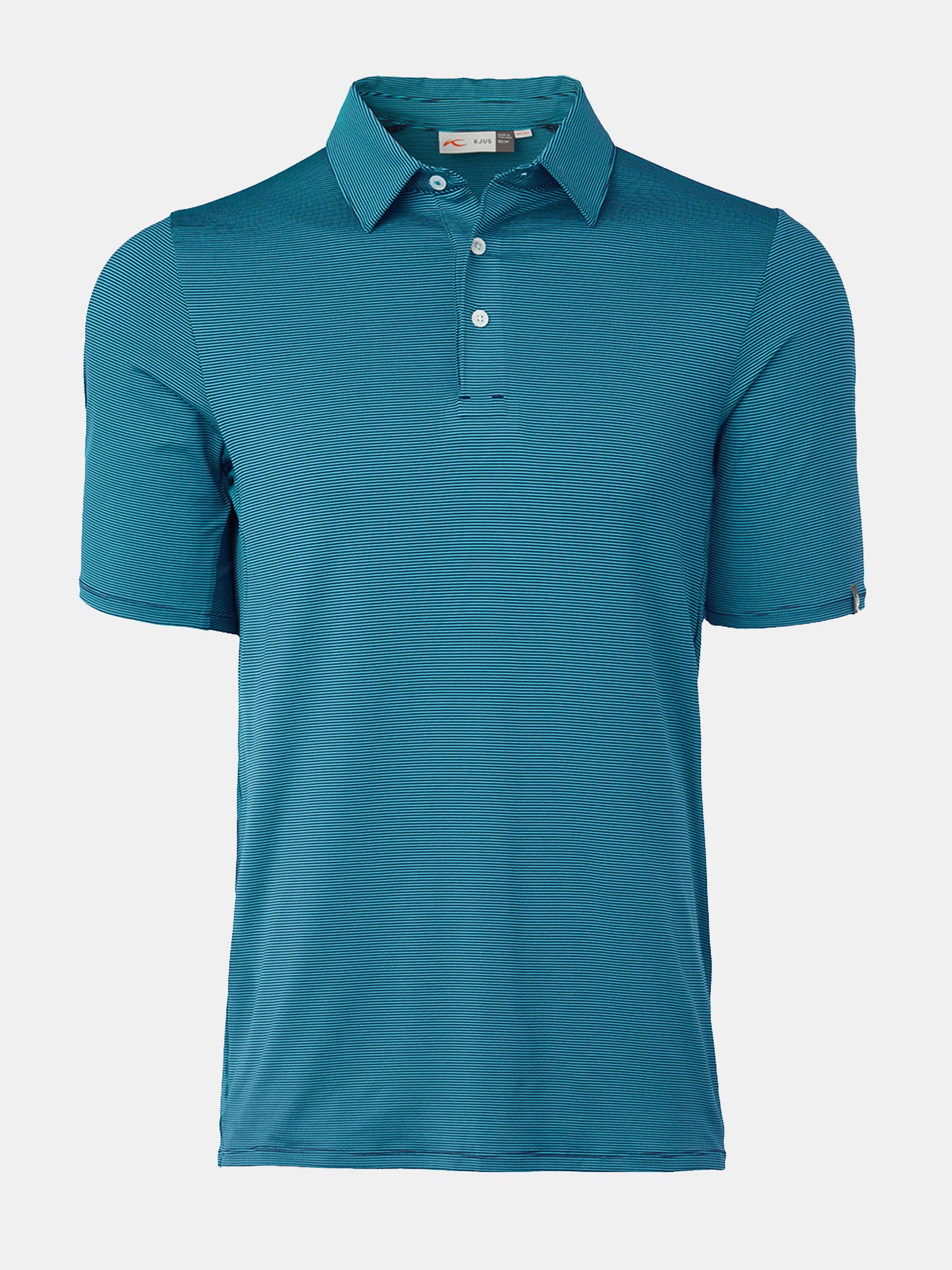 KJUS Men's Soren Striped Polo - Saint Bernard