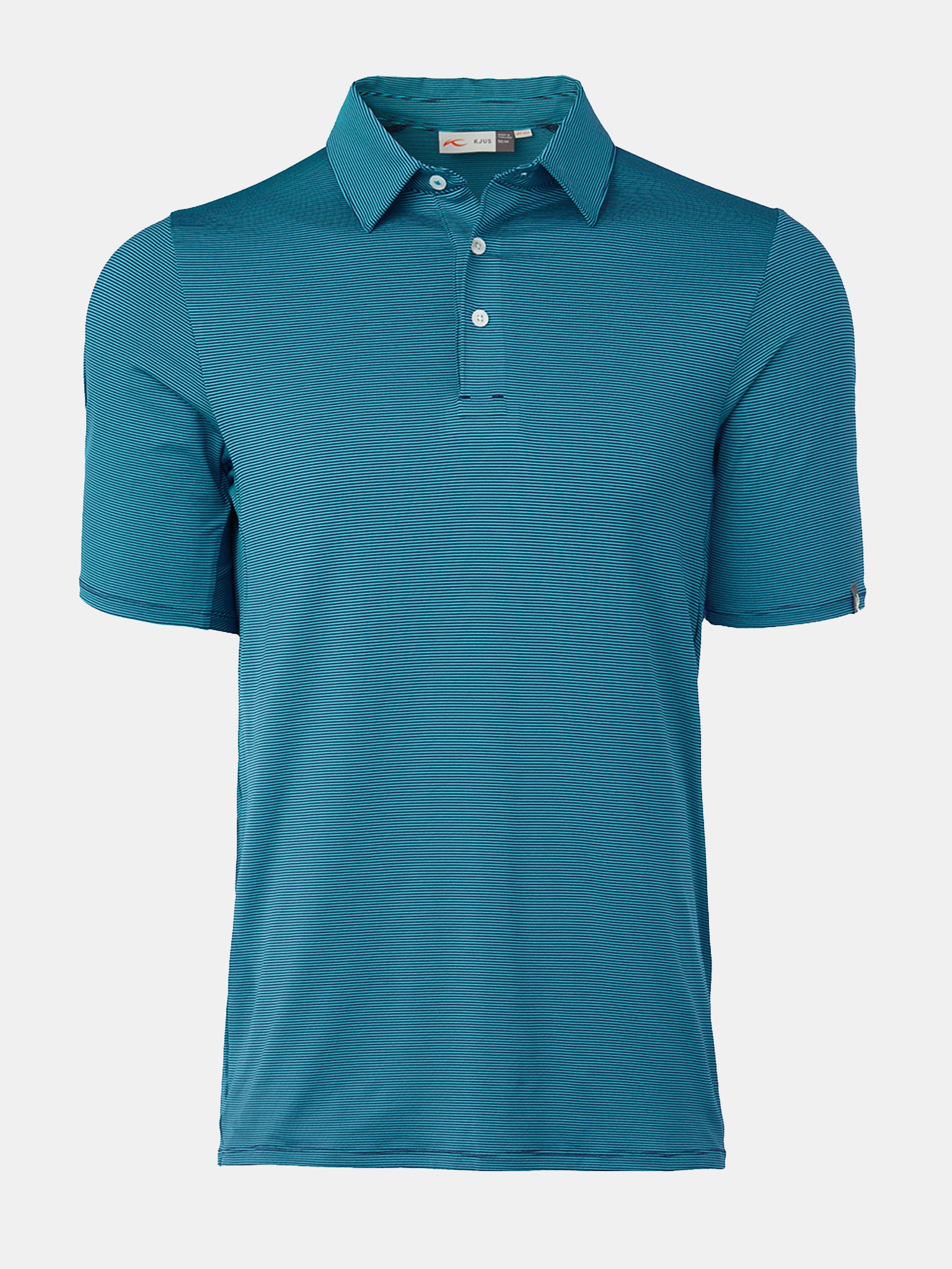 KJUS Men's Soren Striped Polo - Saint Bernard