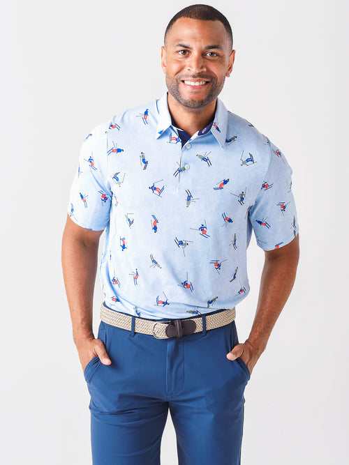 KJUS Men's Skier Short Sleeve Polo