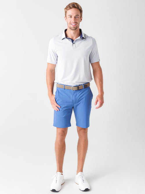Kjus Men's Savin Structure Short-Sleeve Polo