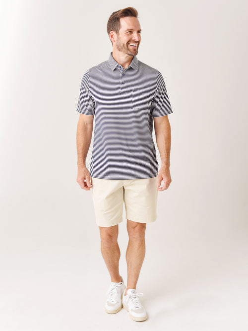 KJUS Men's Lee Stripe Polo