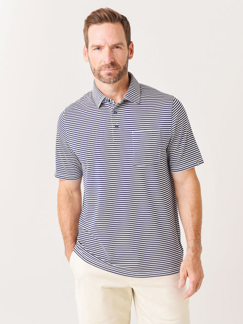 KJUS Men's Lee Stripe Polo