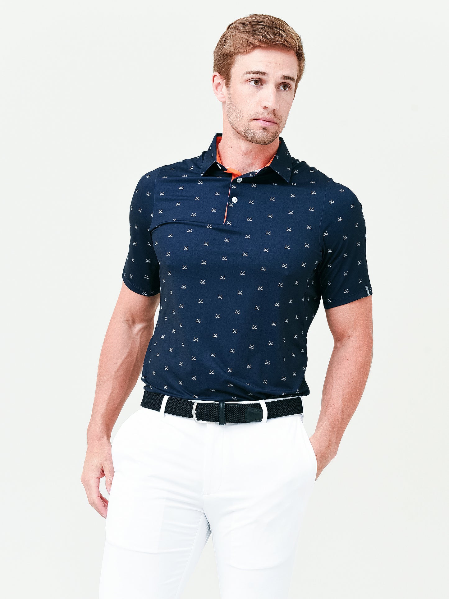 KJUS Men's Golfer Polo - Saint Bernard