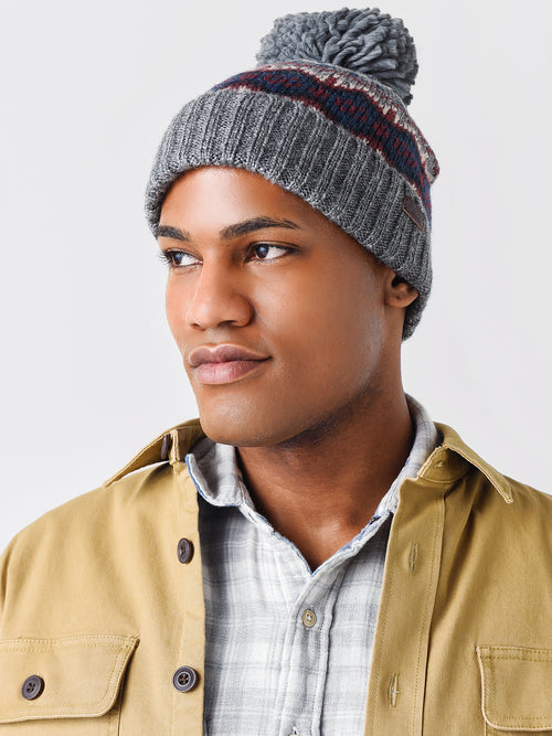 Barbour Men's Case Fair Isle Beanie
