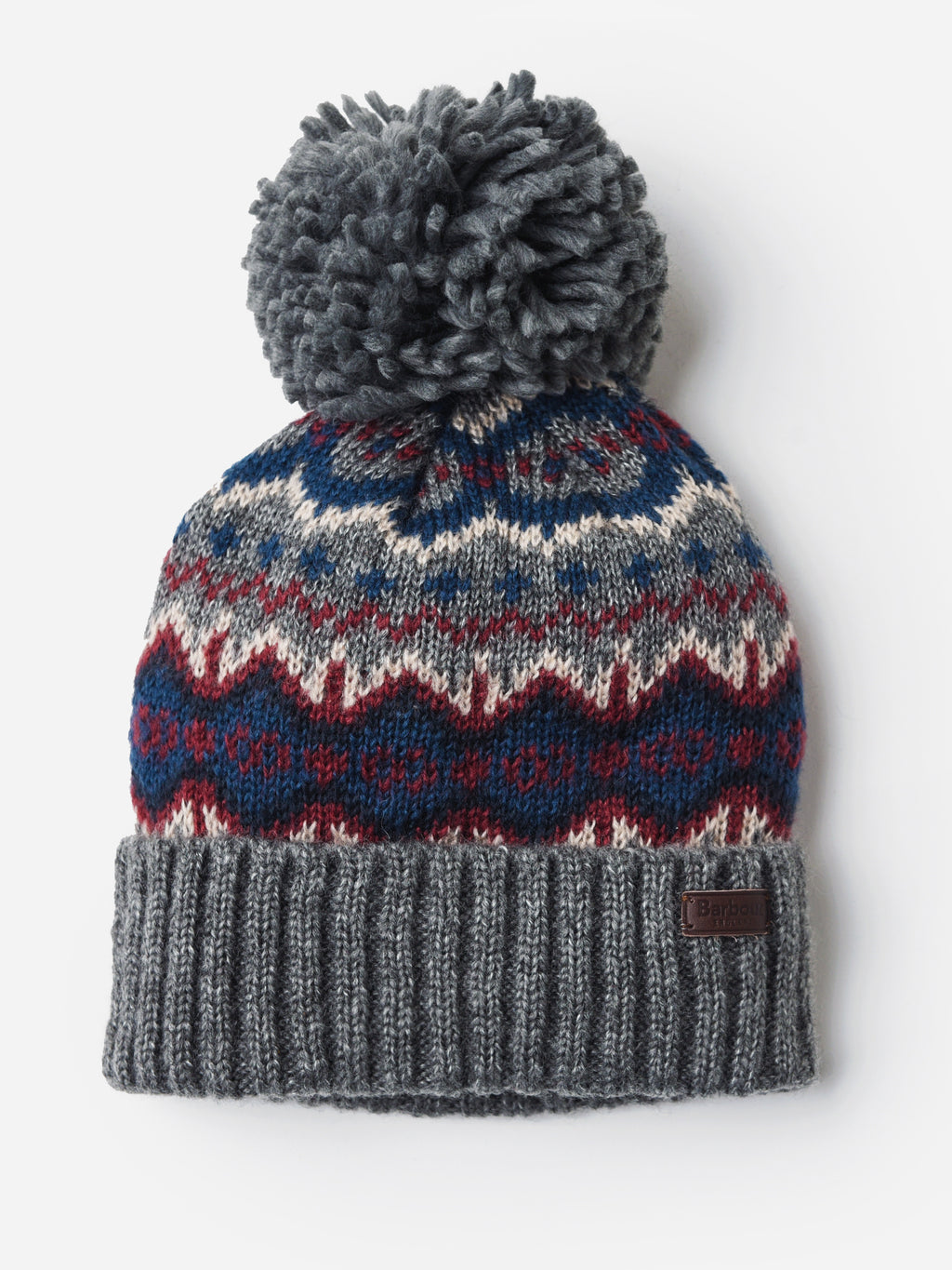 Barbour Men's Case Fair Isle Beanie - Saint Bernard