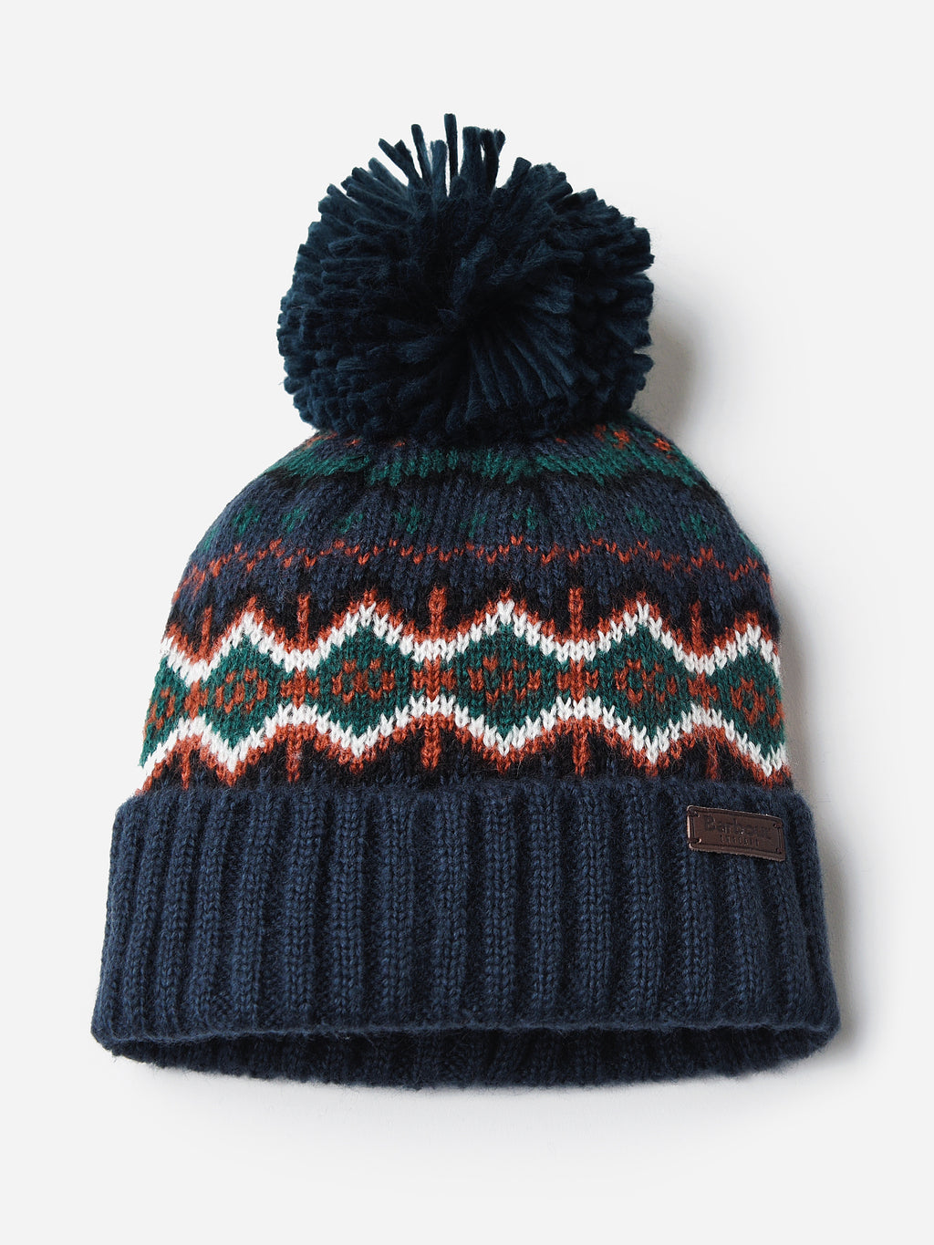 Barbour Men's Case Fair Isle Beanie - Saint Bernard