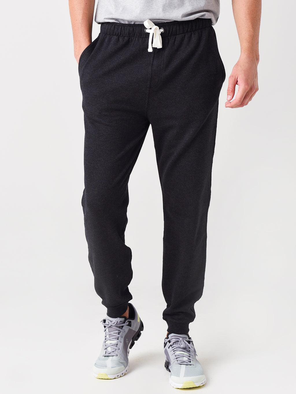 Free Fly Men's Bamboo Heritage Fleece Jogger - Saint Bernard