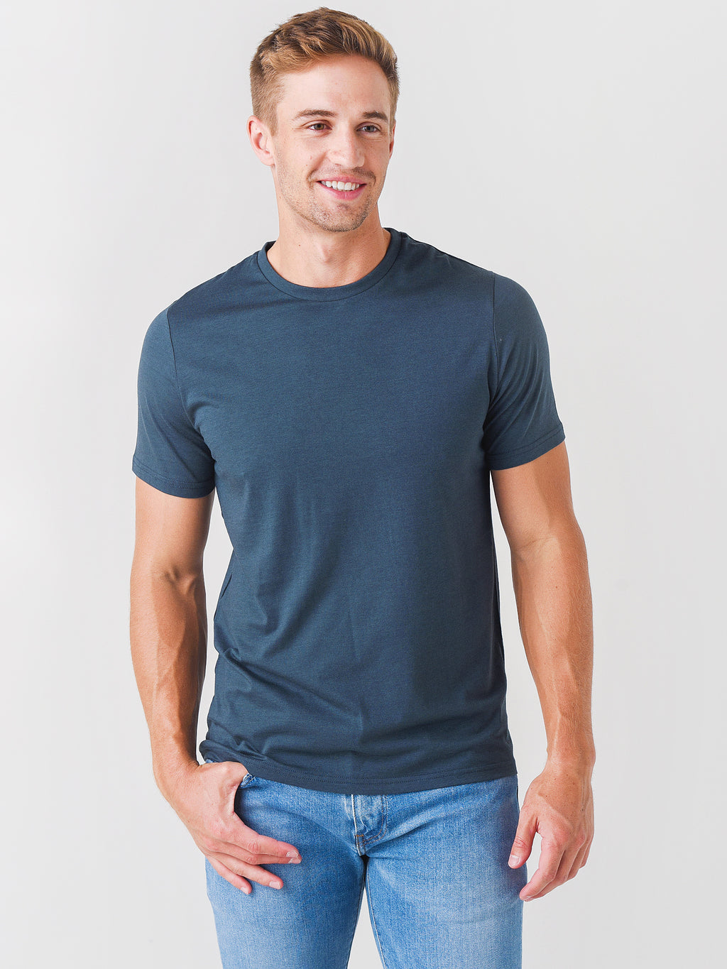 Free Fly Men's Bamboo Heritage Tee - Saint Bernard
