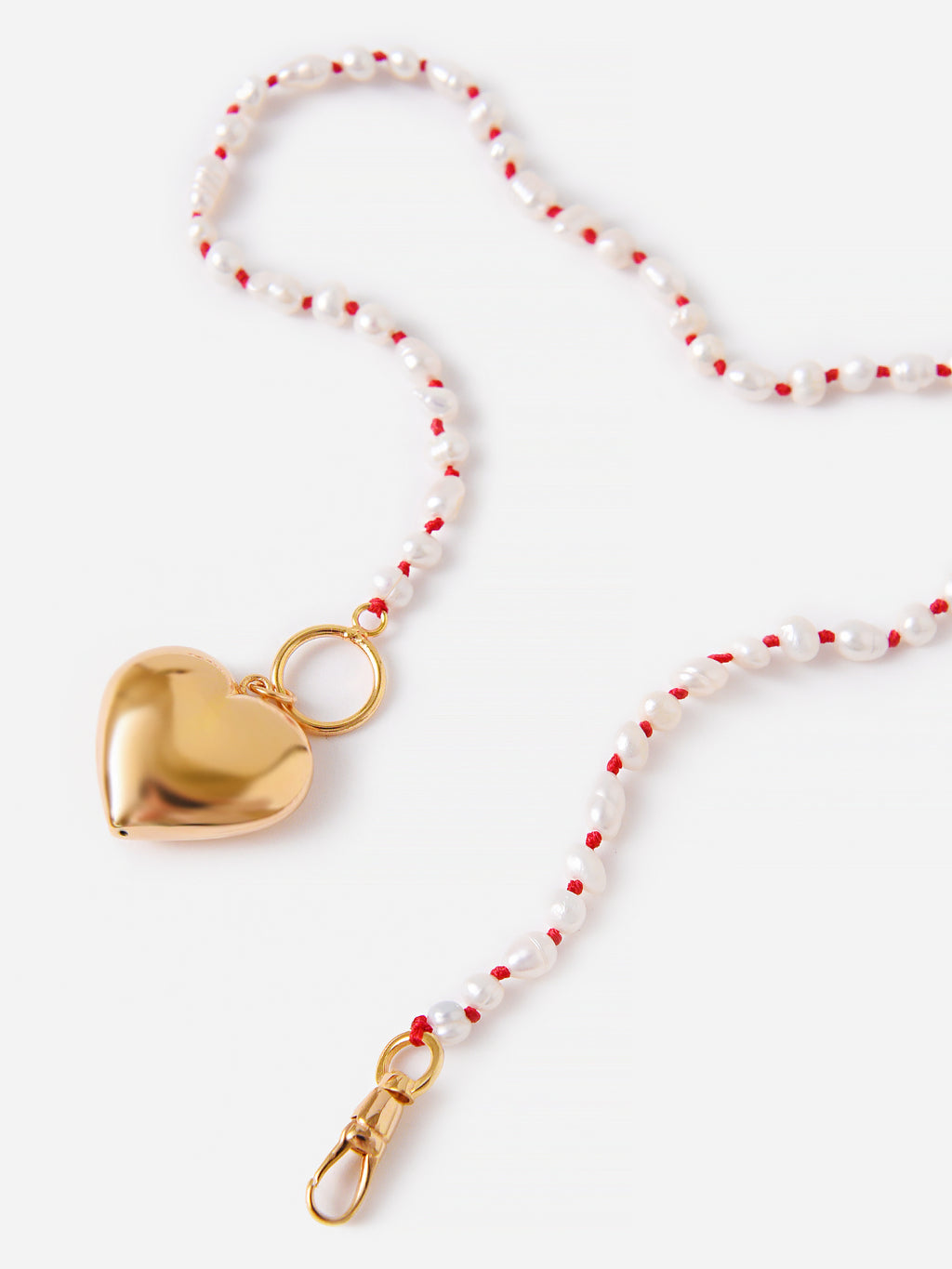 Maison Irem Women's Big Heart Necklace - Saint Bernard