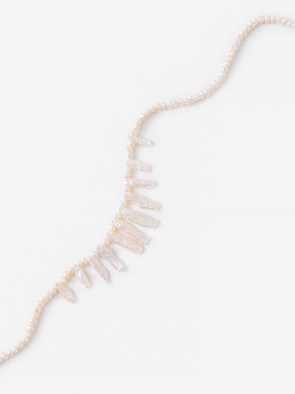 Maison Irem Pearl Biwa Necklace - Saint Bernard