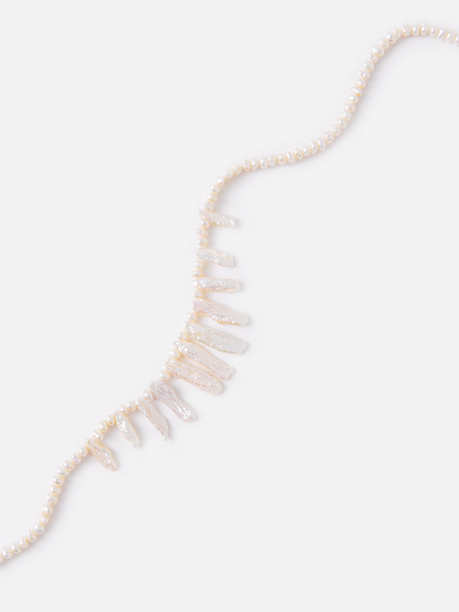 Maison Irem Pearl Biwa Necklace - Saint Bernard