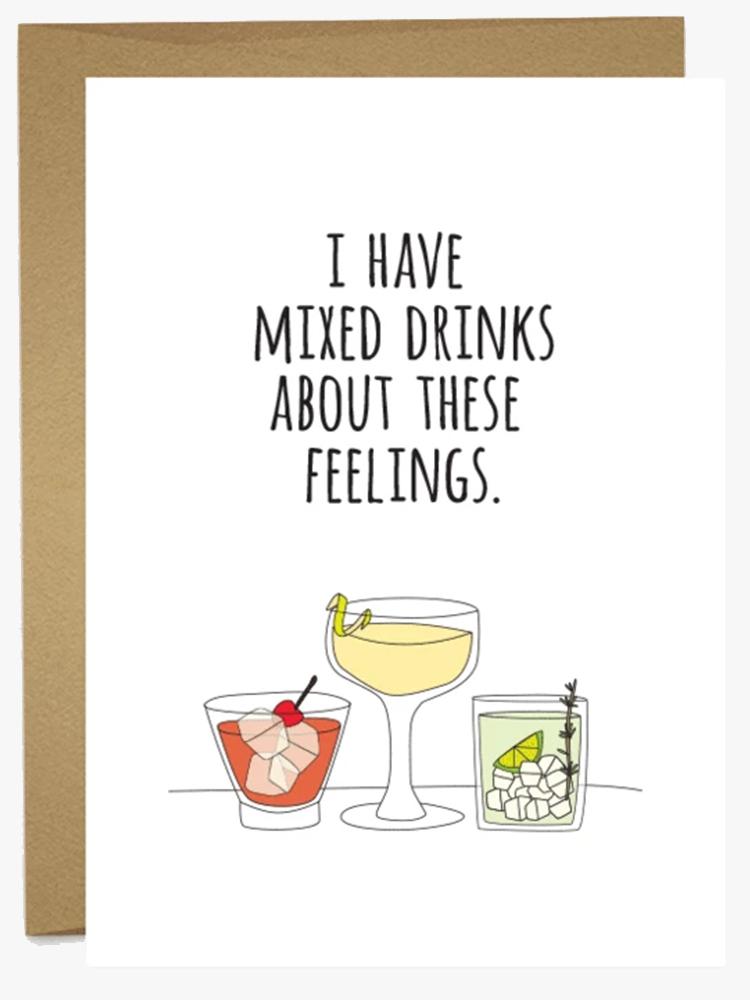 Humdrum Paper Mixed Drinks - Saint Bernard