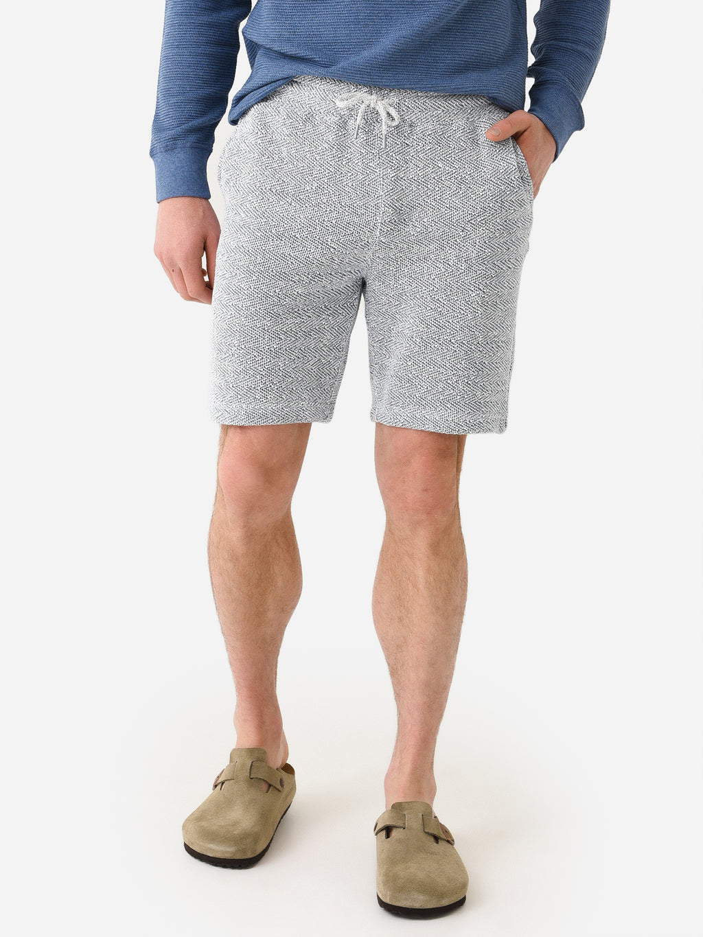 Faherty Brand Men's Whitewater Sweatshort - Saint Bernard