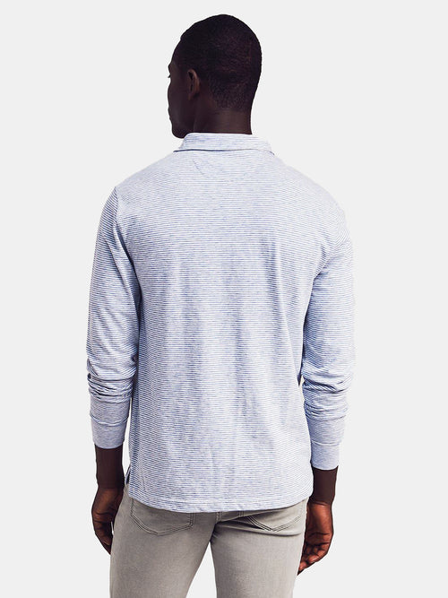 Faherty Brand Men's Long-Sleeve Polo