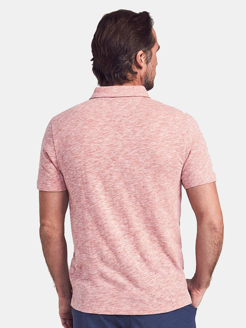Faherty Brand Men's Short-Sleeve Heather Polo