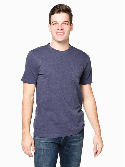 Faherty Brand Sunwashed Pocket Tee