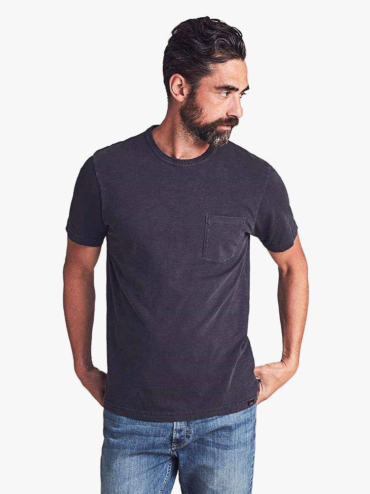 Faherty Brand Sunwashed Pocket Tee - Saint Bernard